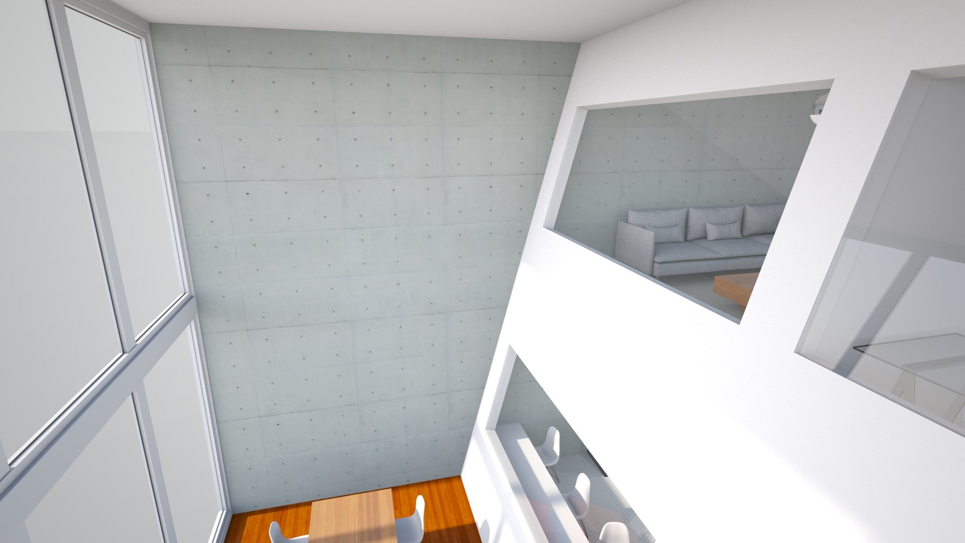 Katamuitakabe / 傾いた壁 view #12
