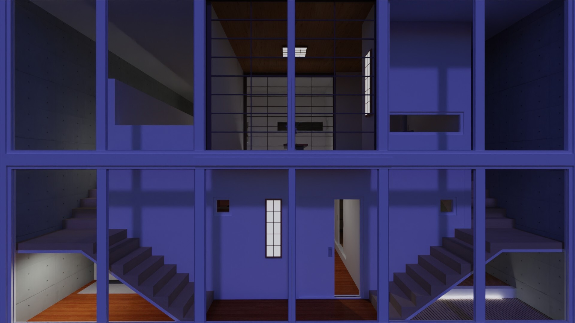 Madonokaidan I / 窓の階段1 view #81