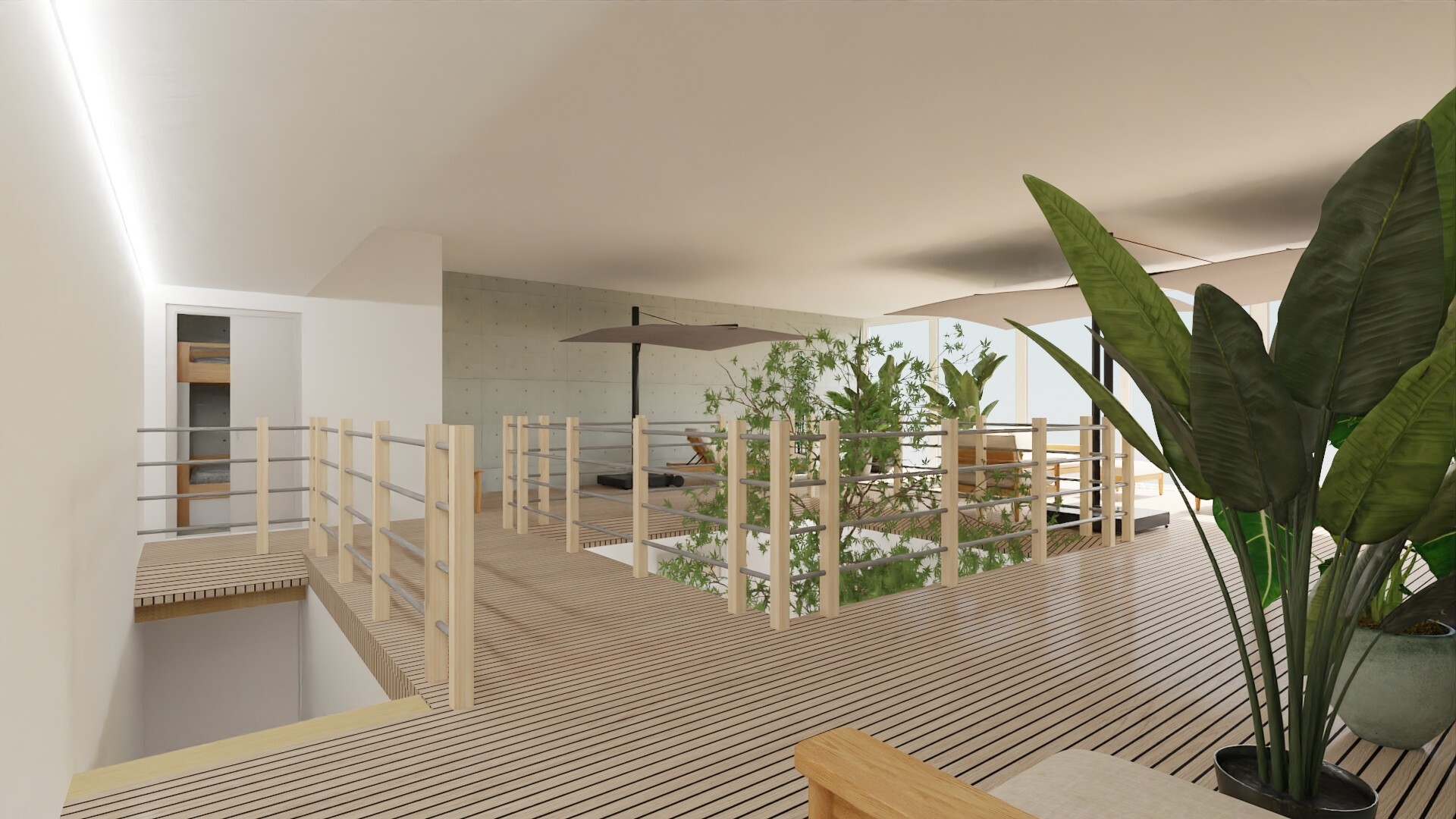 Okujō / 屋上 view #5