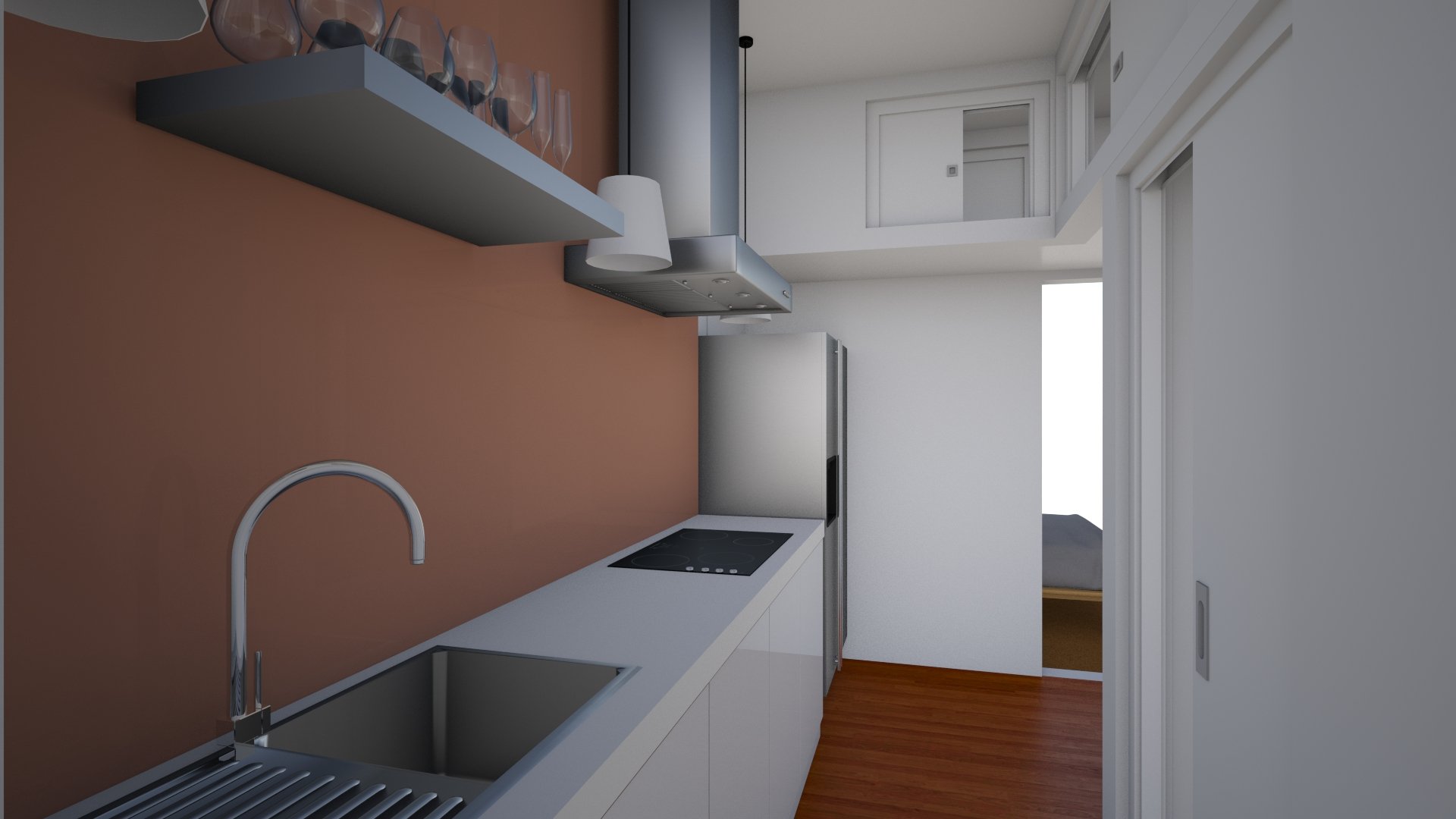 Micro apartments / マイクロアパート view #7